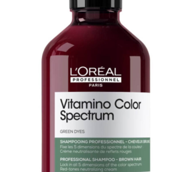 L'ORÉAL PROFESSIONNEL VITAMINO COLOR SPECTRUM GREEN DYES SHAMPOO 300ML